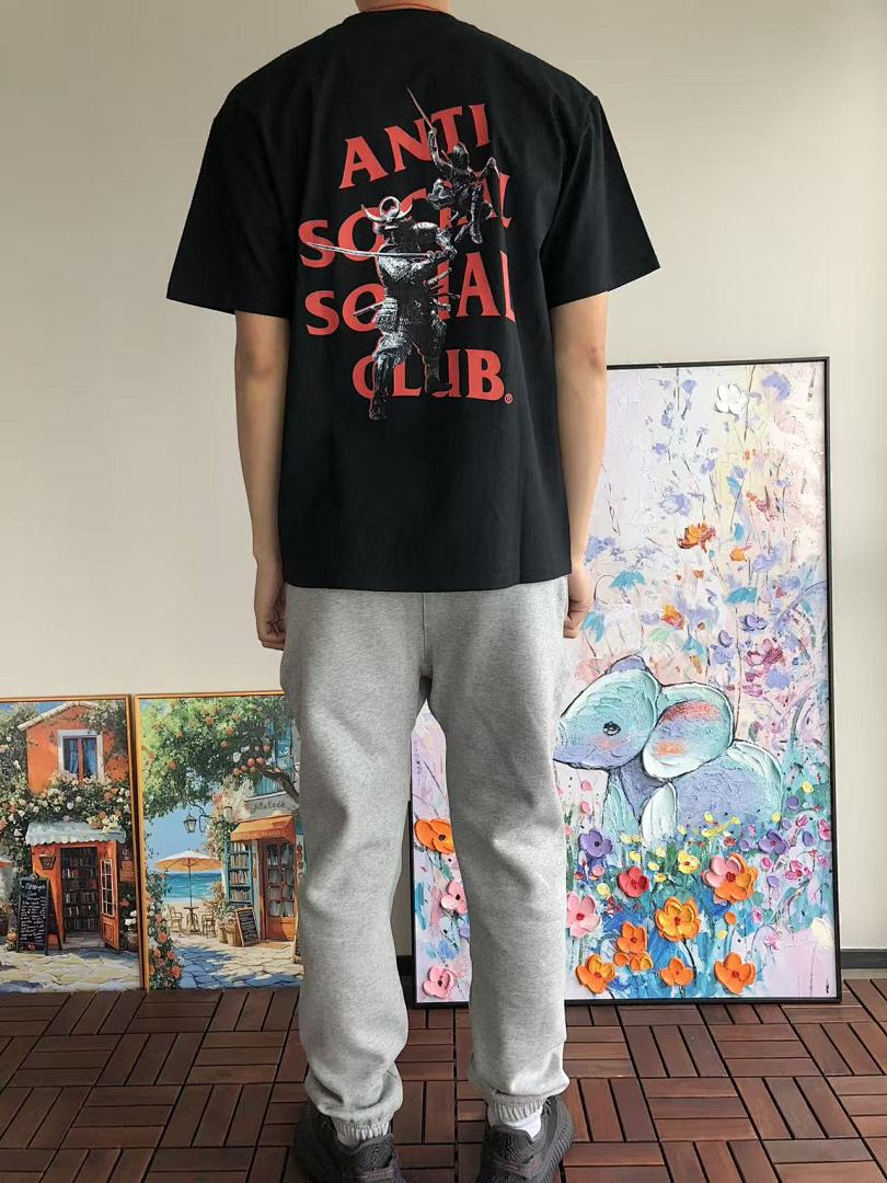 On Running ~85 ANTI SOCIAL CLUB T-SHIRT 11092921 (Im 180CM 68KG Iwear Size L In The Photo) - Image 4