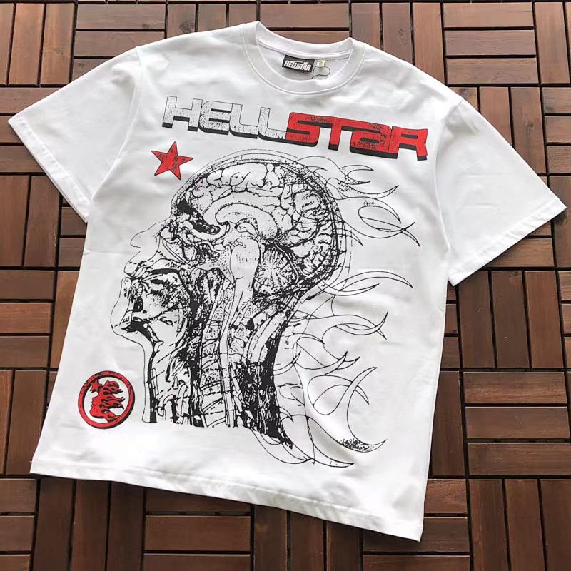 ~109 HELLSTAR T-SHIRT 66030475 (Im 176CM 58KG Iwear Size M In The Photo), photo 1