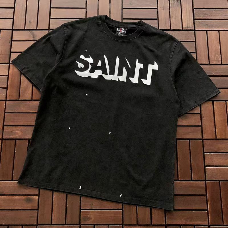 Chanel ~95 SAINT MICHAEL T-SHIRT 77042364 (Im 176CM 58KG Iwear Size L In The Photo), photo 1