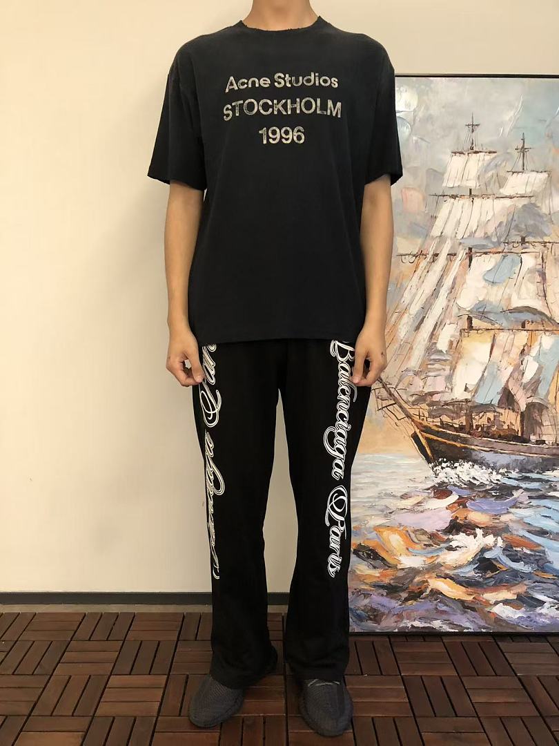 Other ~95 ACNE STUDIOS T-SHIRT 77011296 (Im 185CM 70KG Iwear Size XS In The Photo) - Image 6