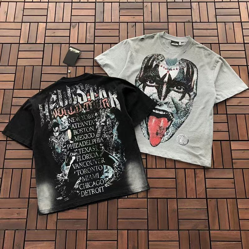~95 HELLSTAR T-SHIRT 77031747 (Im 185CM 80KG Iwear Size M In The Photo), photo 1