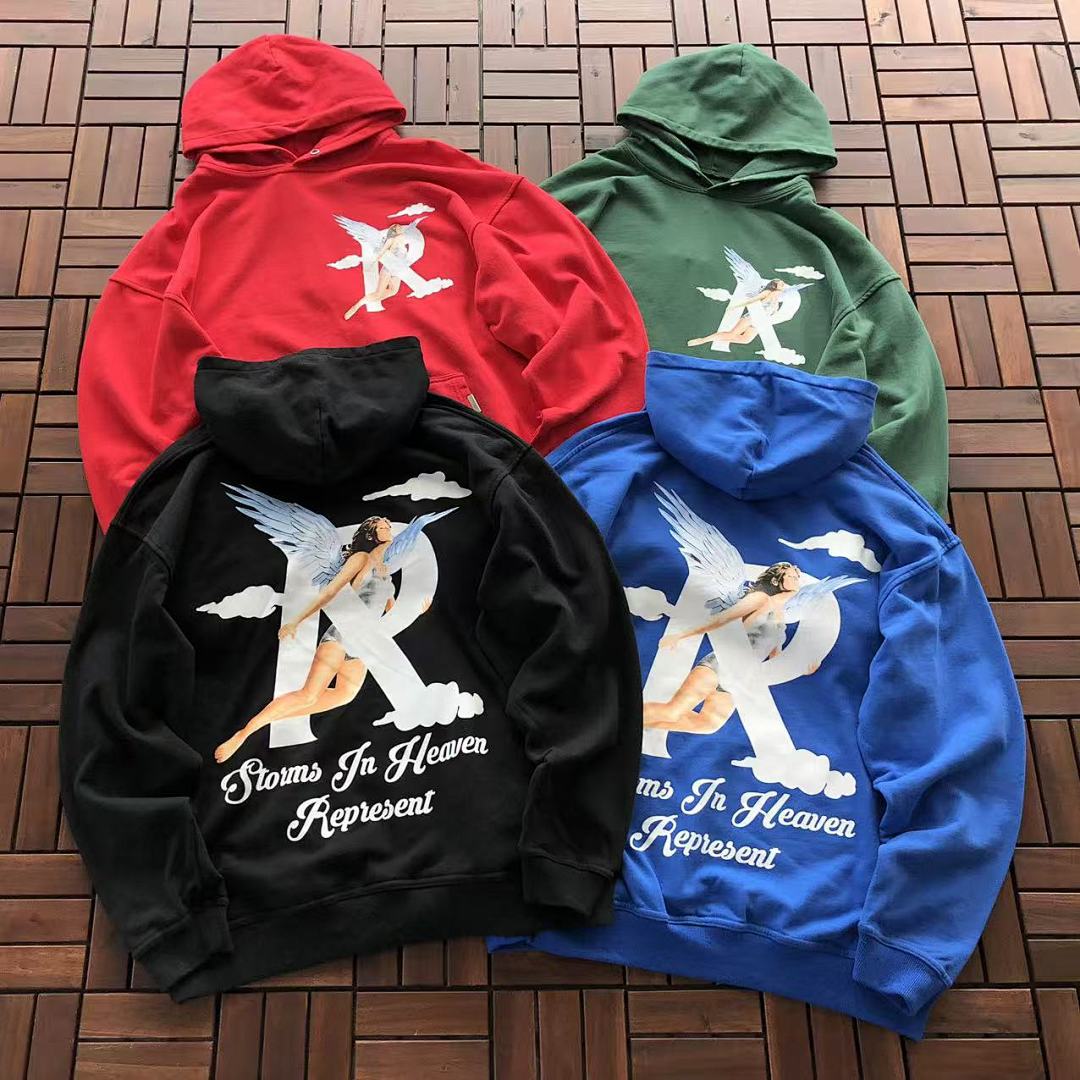 Other ~135 REPRESENT HOODIE 33120147 (Im 176CM 58KG Iwear Size M In The Photo), photo 1