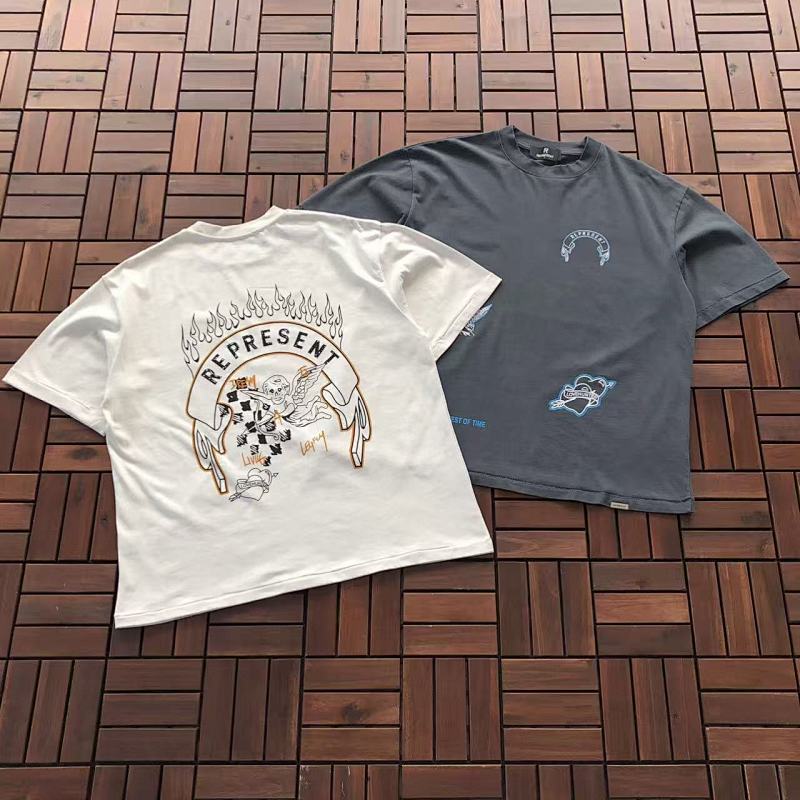 Other ~109 REPRESENT T-SHIRT 77011229 (Im 185CM 70KG Iwear Size M In The Photo), photo 1