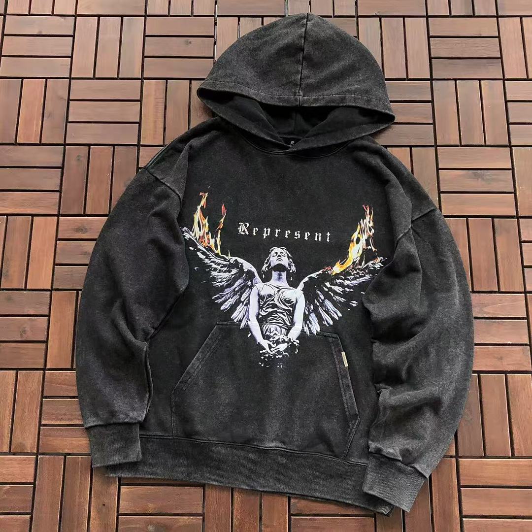 Other ~135 REPRESENT HOODIE 66081610 (Im 185CM 80KG Iwear Size M In The Photo), photo 1
