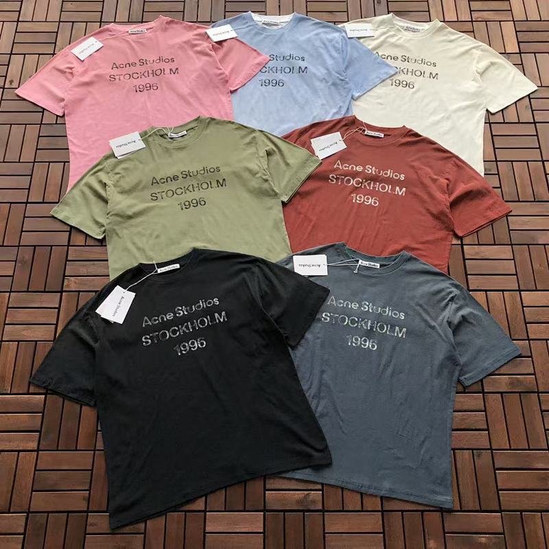 Other ~95 ACNE STUDIOS T-SHIRT 77012377 (Im 185CM 80KG Iwear Size S In The Photo)