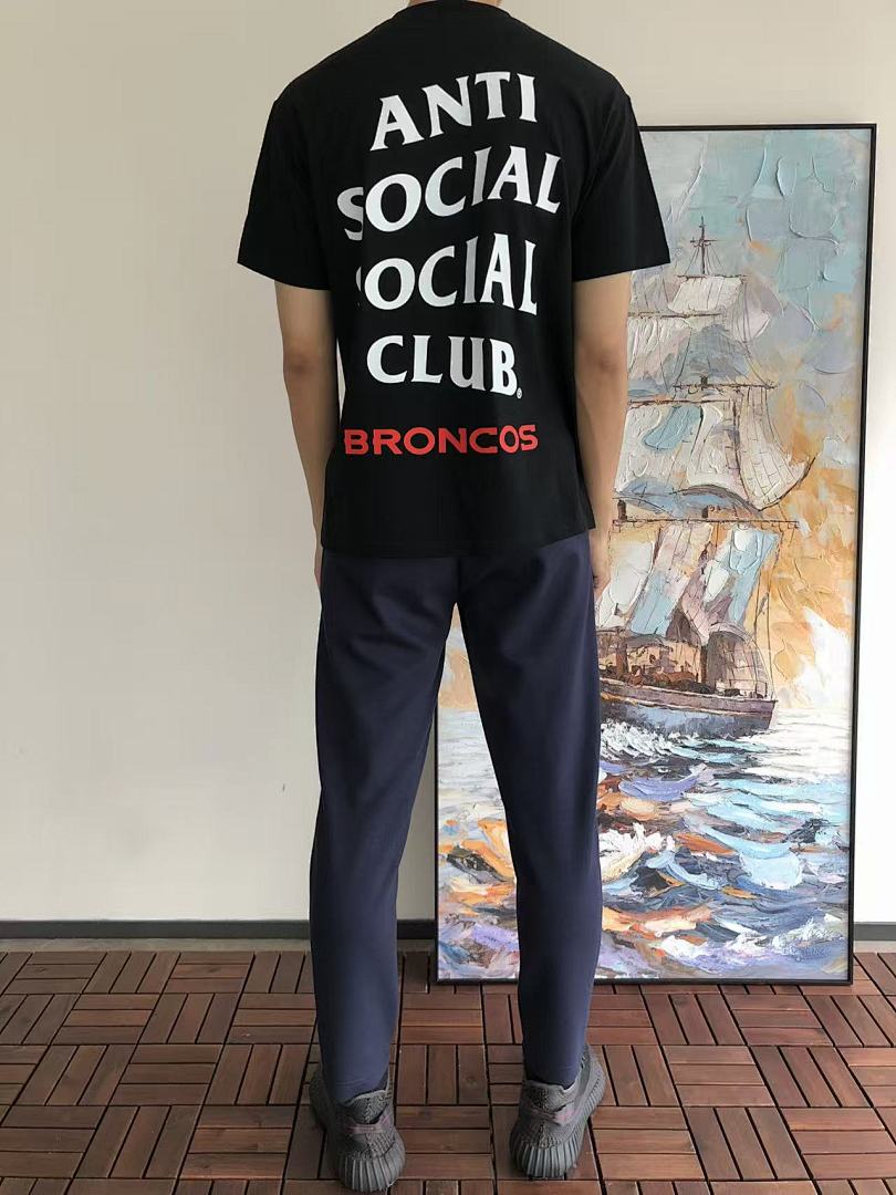 On Running ~ 85 ANTI SOCIAL CLUB T-SHIRT 55041238 (Im 185CM 70KG Iwear Size M In The Photo) - Image 4