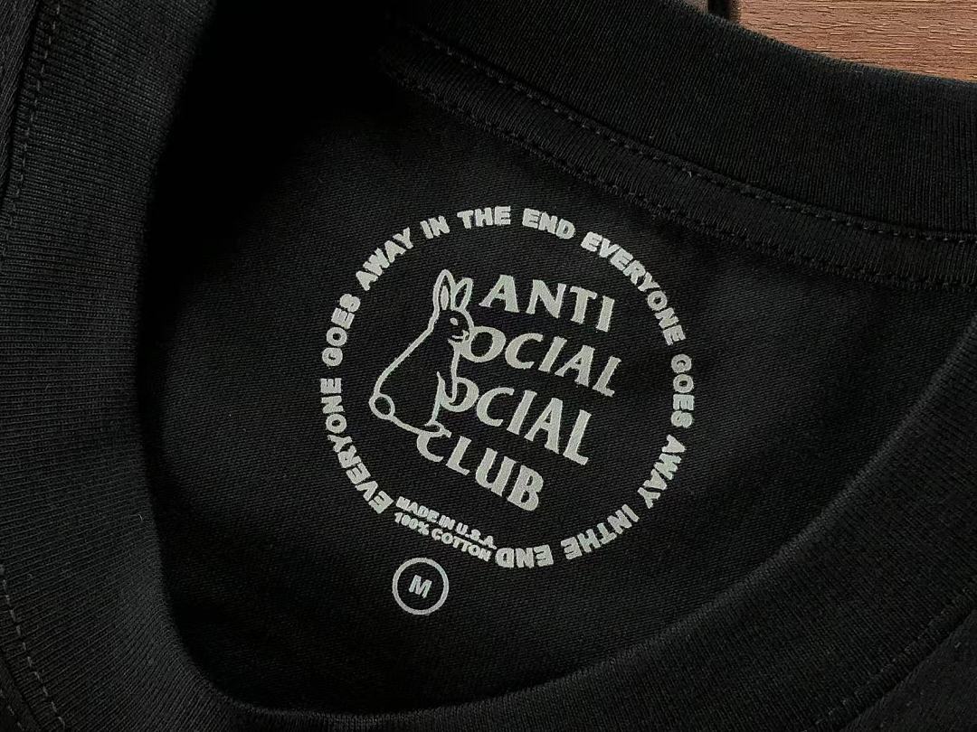 On Running ~85 ANTI SOCIAL CLUB T-SHIRT 55041488 (Im 185CM 80KG Iwear Size M In The Photo) - Image 21