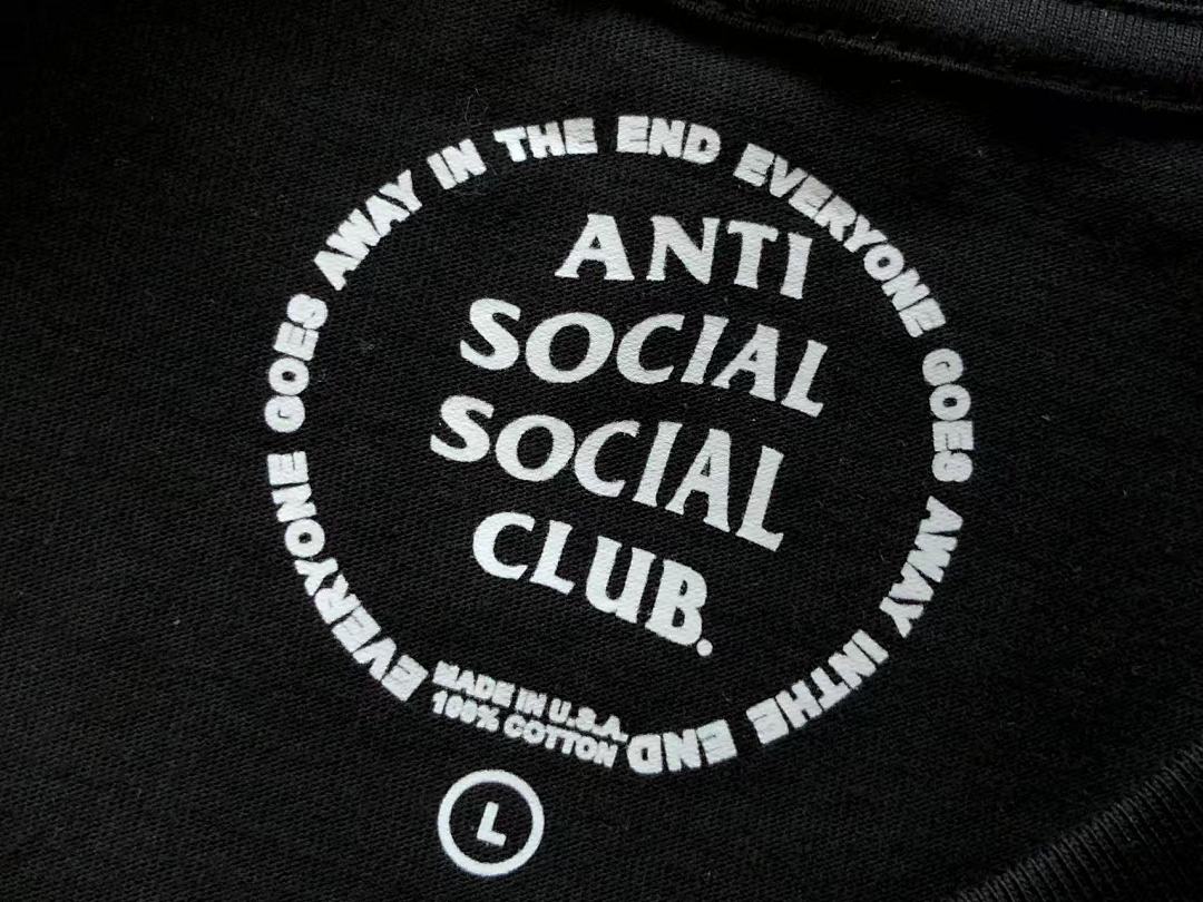 On Running ~85 ANTI SOCIAL CLUB T-SHIRT 11100814 (Im 180CM 68KG Iwear Size L In The Photo) - Image 20