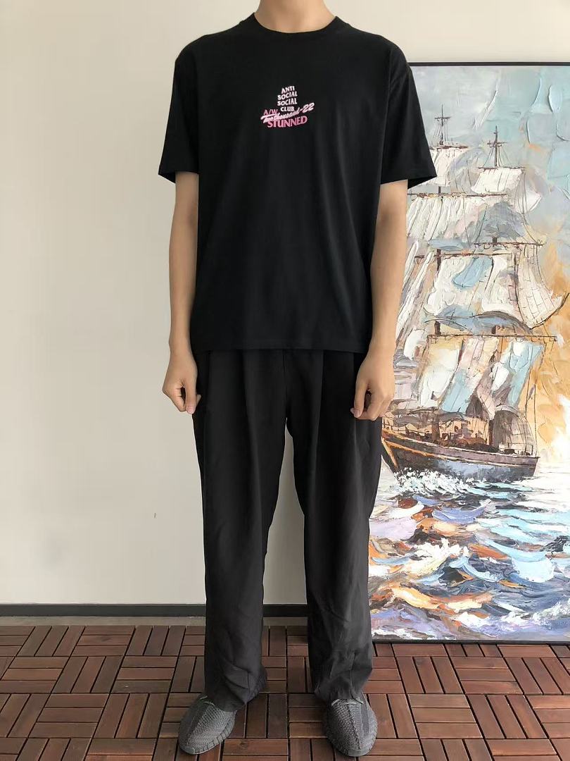On Running ~85 ANTI SOCIAL CLUB T-SHIRT 55041611 (Im 185CM 70KG Iwear Size M In The Photo) - Image 3