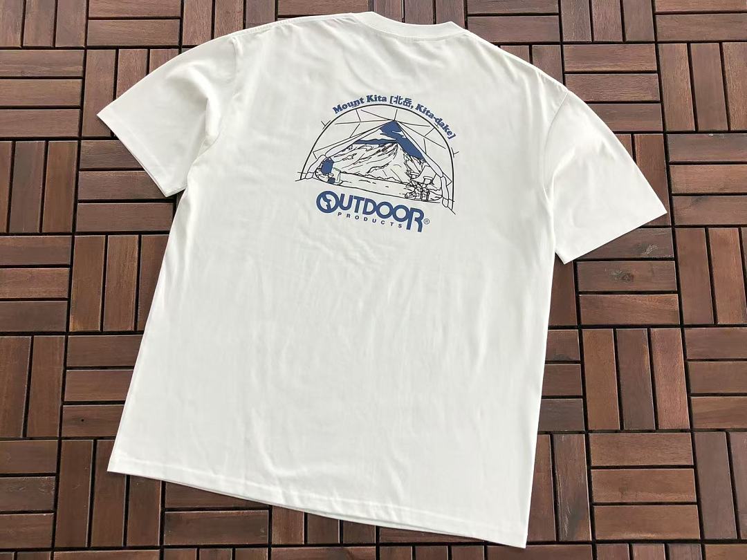 On Running ¥~79 OUTDOOR PRODUCTS T-SHIRT 55052621 (Im 185CM 80KG Iwear Size L In The Photo) - Image 14