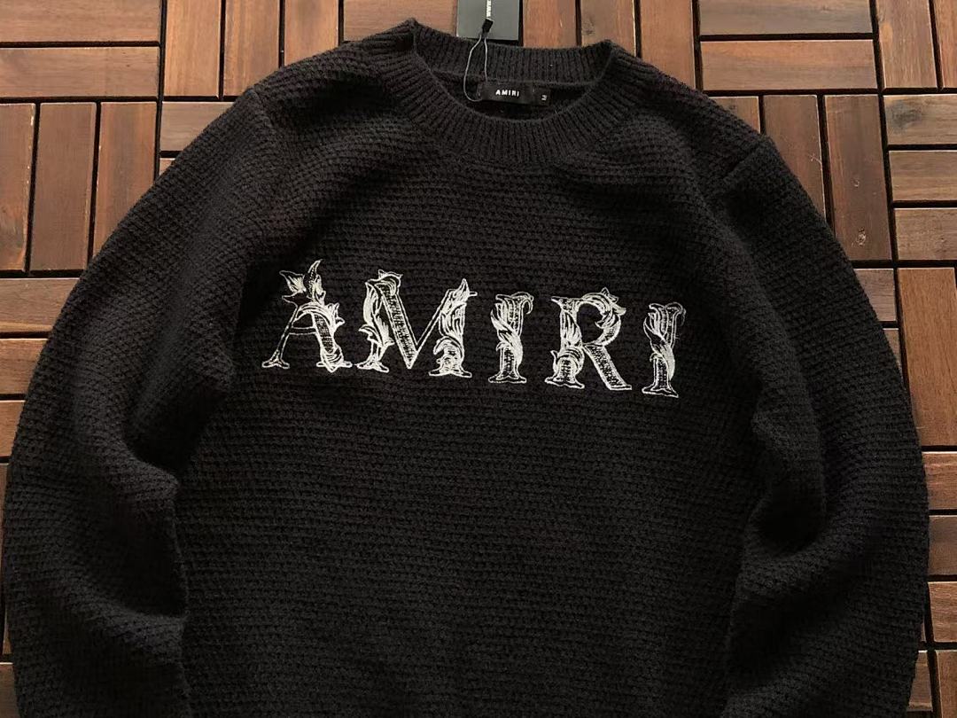 AMIRI ~149 AMIRI SWEATER 77011707 (Im 176CM 58KG Iwear Size M In The Photo) - Image 6