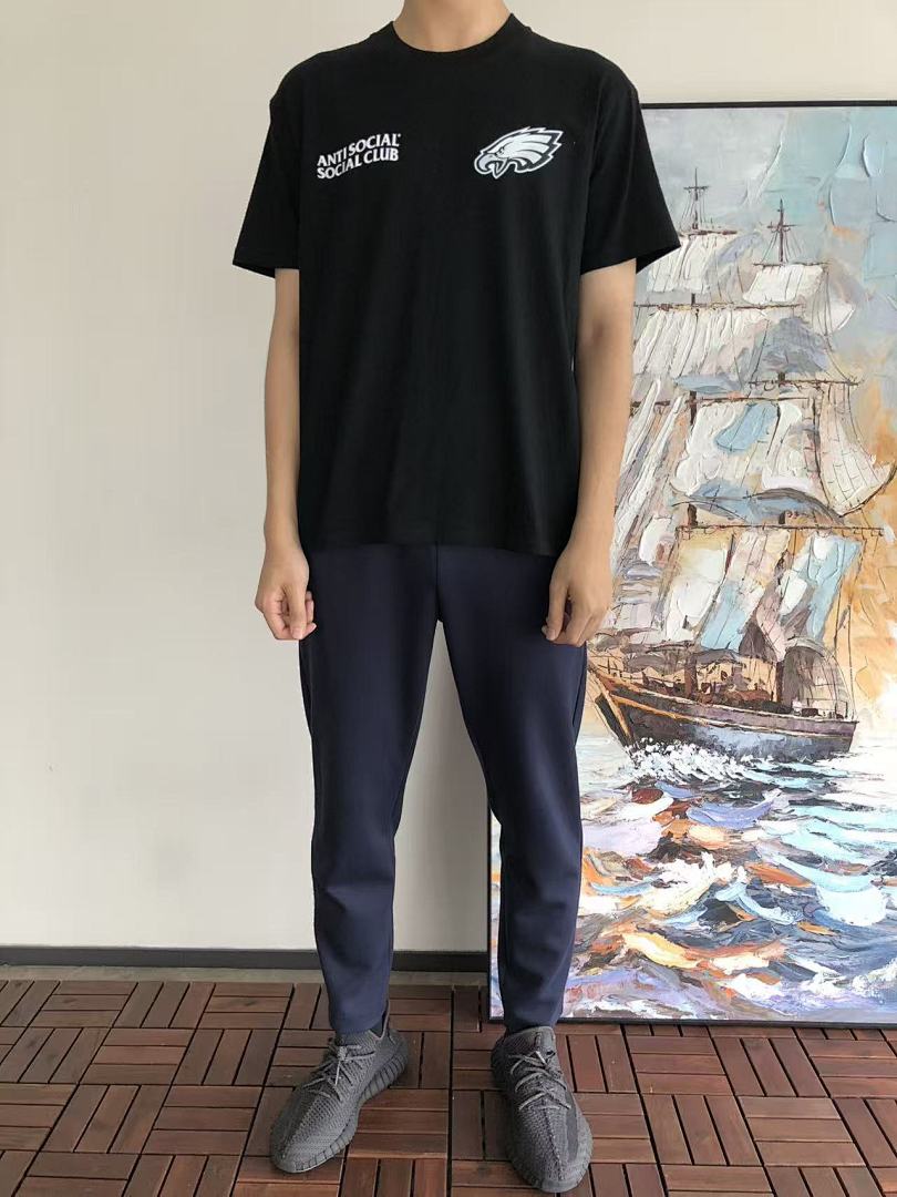 On Running ~ 85 ANTI SOCIAL CLUB T-SHIRT 55041234 (Im 185CM 70KG Iwear Size M In The Photo) - Image 3