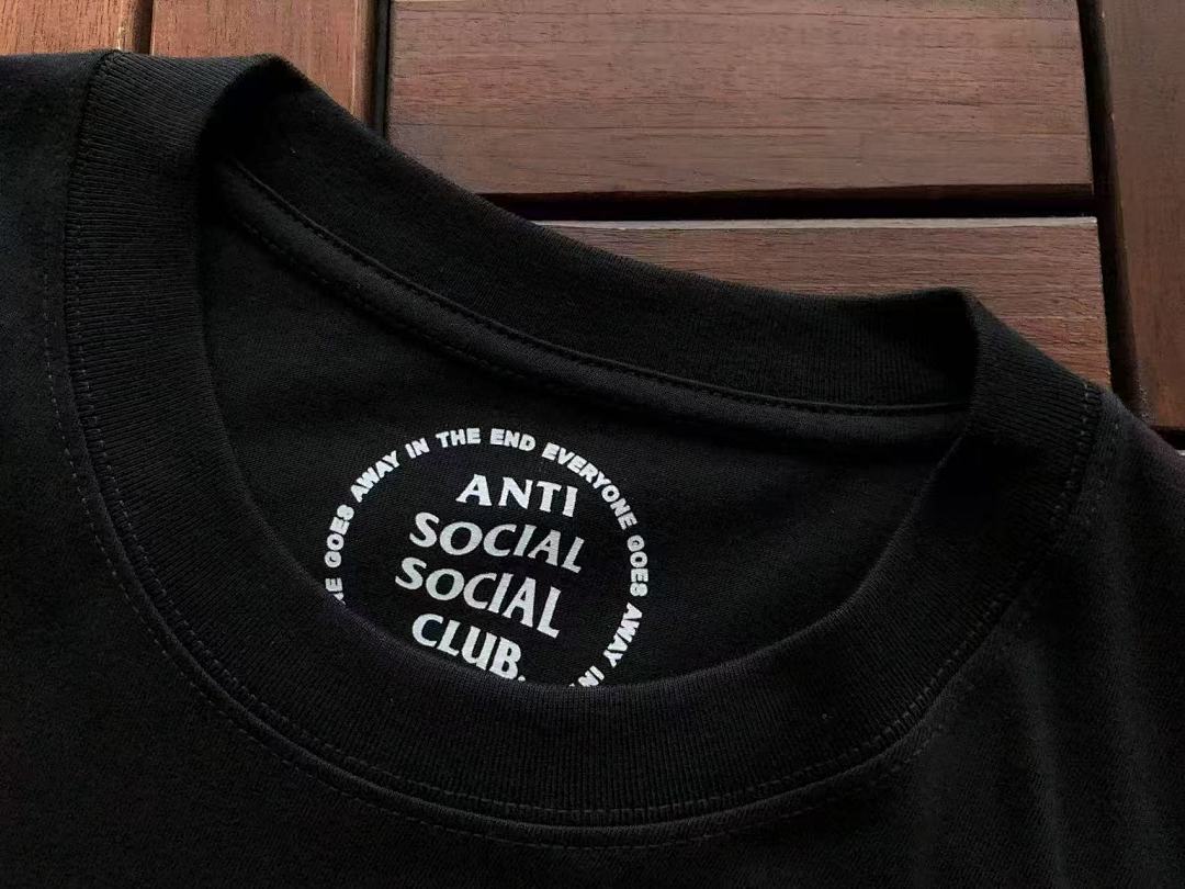 On Running ~ 85 ANTI SOCIAL CLUB T-SHIRT 55041207 (Im 185CM 70KG Iwear Size M In The Photo) - Image 23