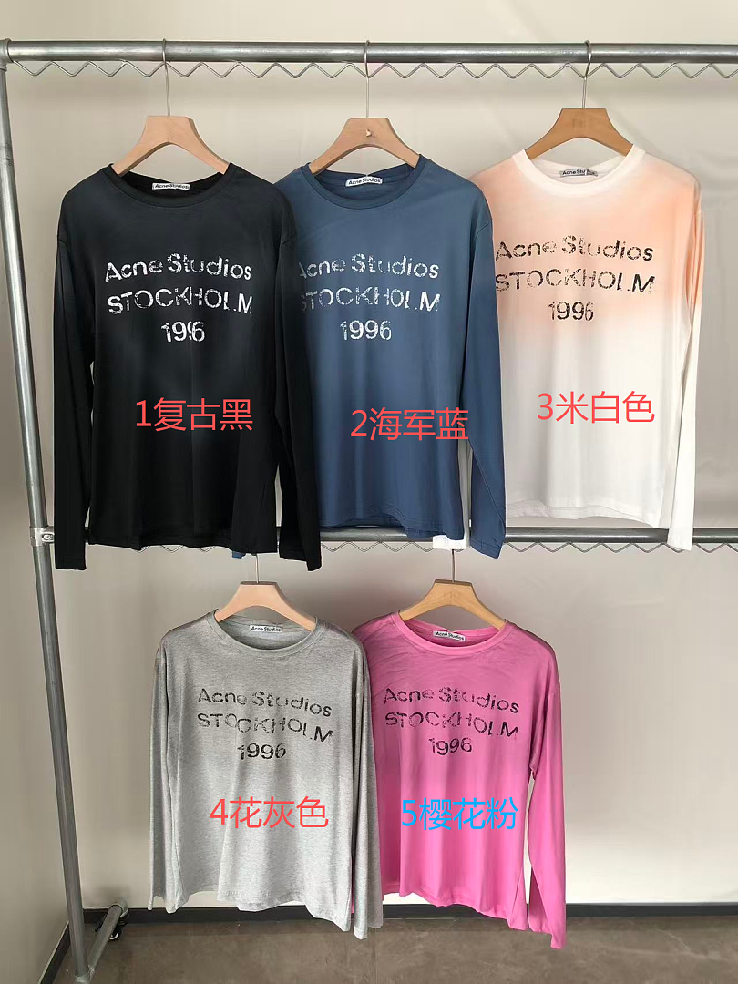 Other ~89 ACNE STUDIOS LONG-SLEEVE 77041641 (Im 185CM 70KG Iwear Size M In The Photo) - Image 2