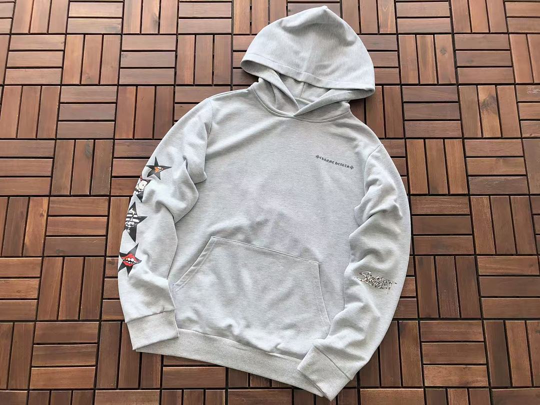 Other ~149 CH🔥OM🔥 HE🔥RTS HOODIE 33120513 (Im 176CM 58KG Iwear Size M In The Photo) - Image 7