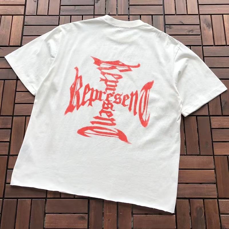 Other ~86 REPRESENT T-SHIRT 77051268 (Im 185CM 80KG Iwear Size M In The Photo), photo 1