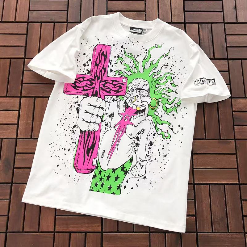 ~115 HELLSTAR T-SHIRT 55053130 (Im 185CM 70KG Iwear Size M In The Photo), photo 1