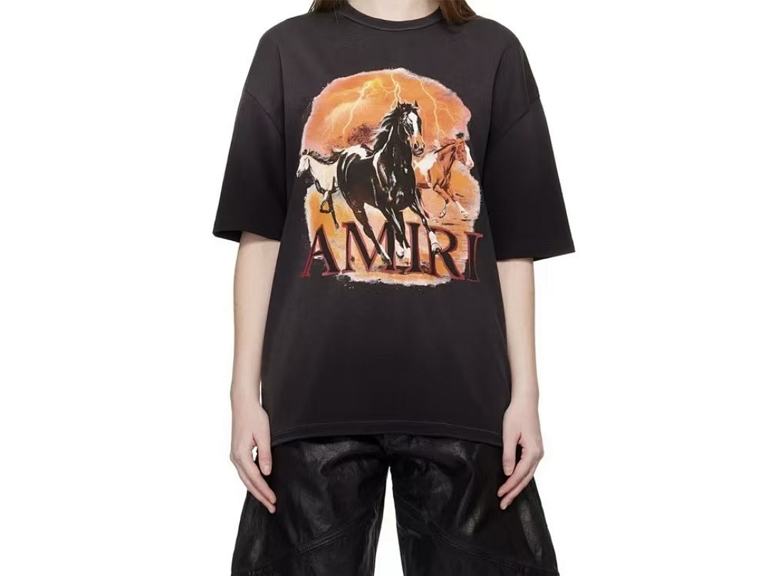 AMIRI ~85 AMIRI T-SHIRT 77031696 (Im 176CM 58KG Iwear Size M In The Photo) - Image 4