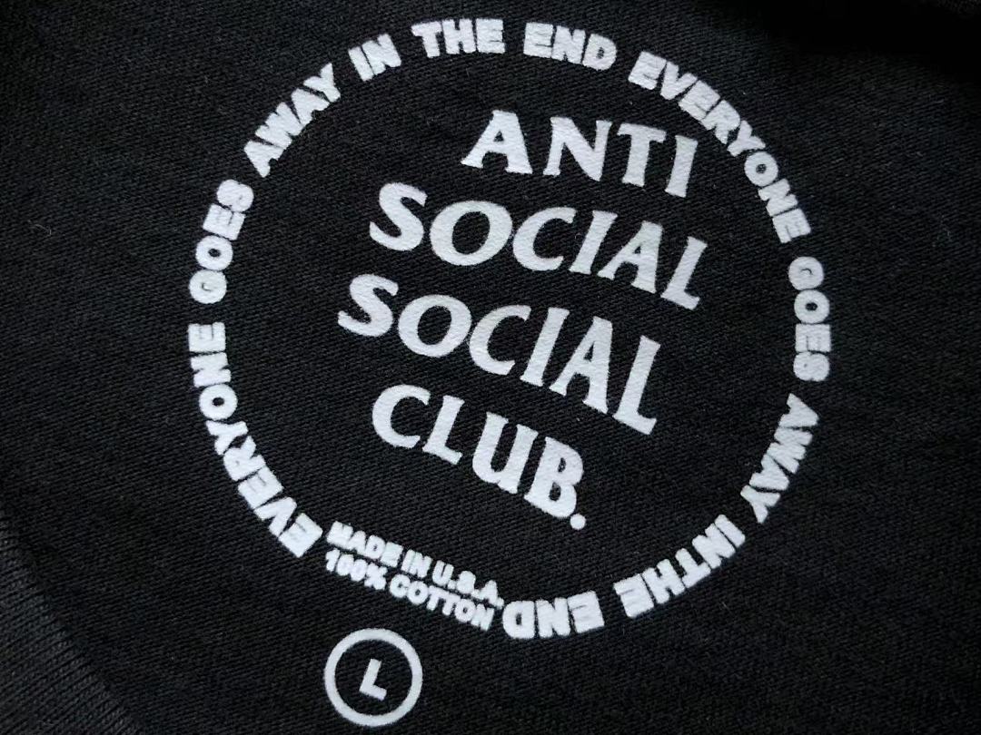 On Running ~85 ANTI SOCIAL CLUB T-SHIRT 11102129 (Im 176CM 58KG Iwear Size L In The Photo) - Image 18