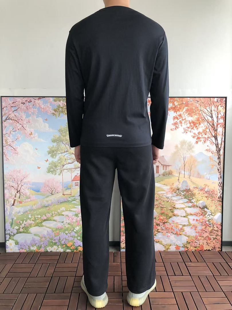 Other ~219 CH🔥OM🔥 HE🔥RTS LONG-SLEEVE 66091013 (Im 185CM 80KG Iwear Size M In The Photo) - Image 4