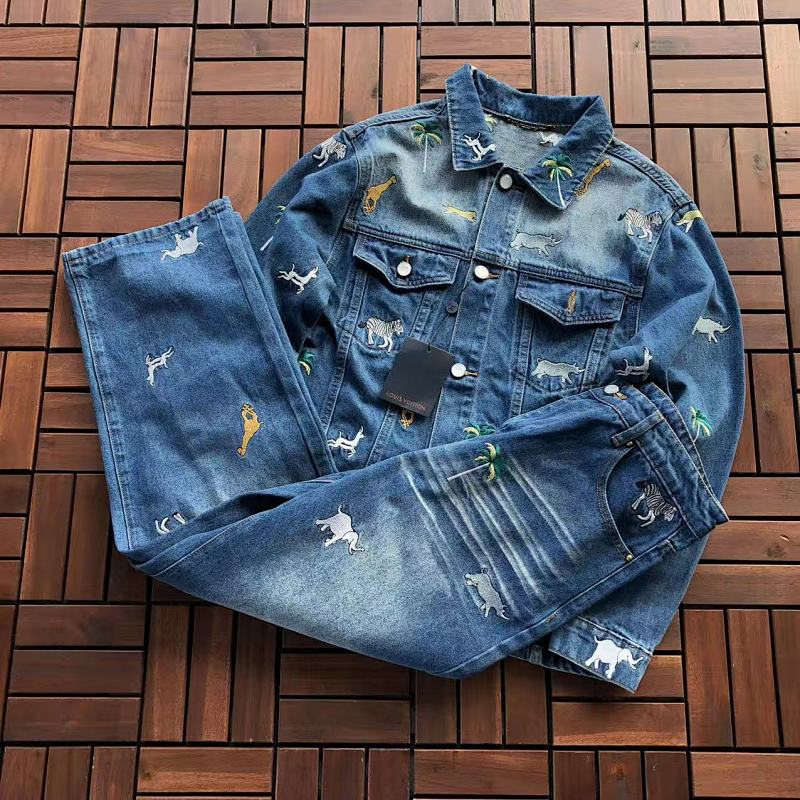 TOP ~295 PANTS~ 225 L🔥 JACKET JEANS 11100908 (Im 180CM 68KG Iwear Size M/46 In The Photo), photo 1