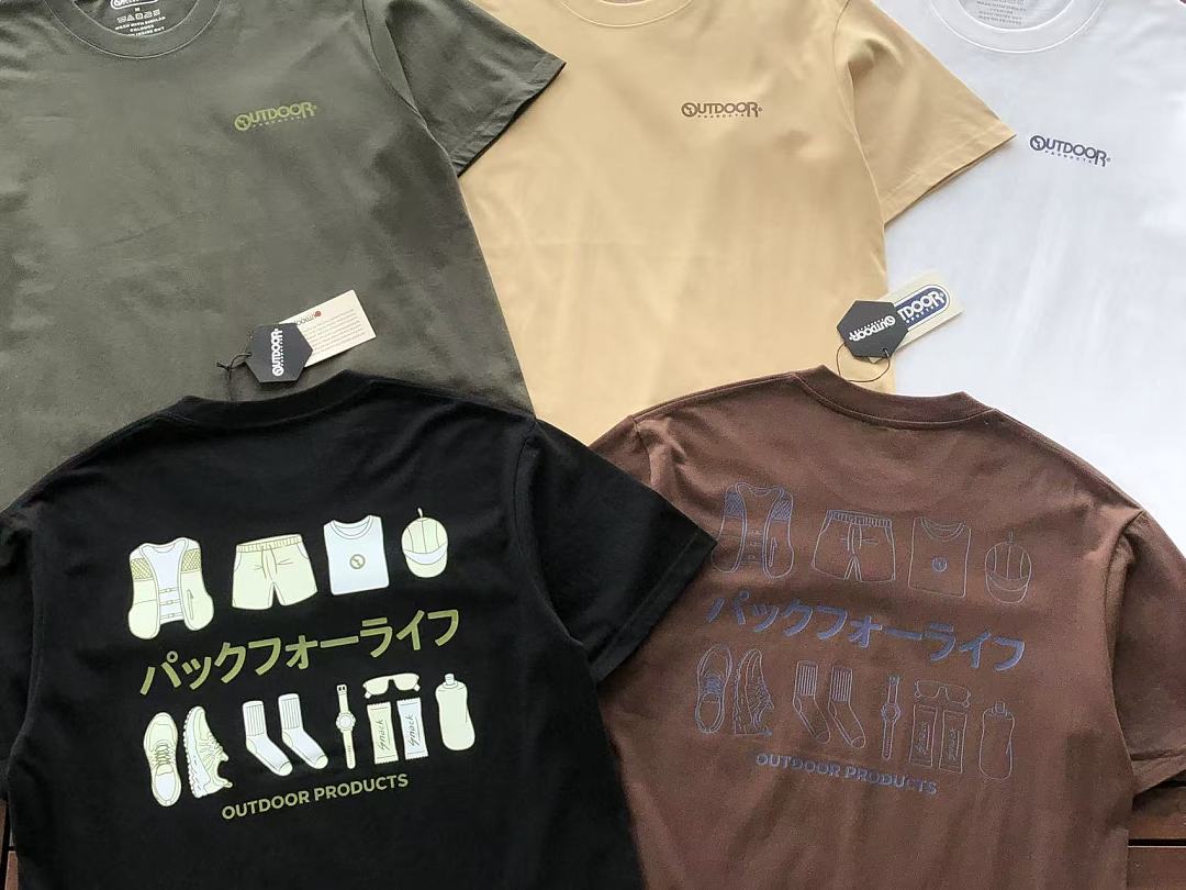 On Running ¥~89 OUTDOOR PRODUCTS T-SHIRT 55052619 (Im 185CM 80KG Iwear Size M In The Photo) - Image 7