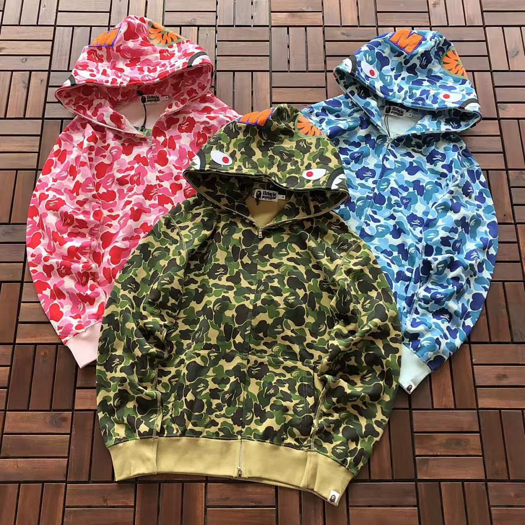 Bape Bape ~275 HOODIE FLEECE 11100425 (Im 180CM 68KG Iwear Size M In The Photo), photo 1