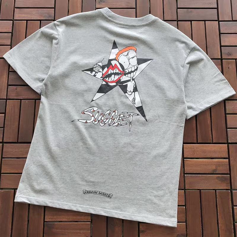 Chanel ~95 CH🔥OM🔥 HE🔥RTS T-SHIRT 77061569 (Im 185CM 70KG Iwear Size M In The Photo), photo 1