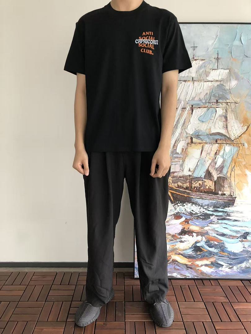 On Running ~85 ANTI SOCIAL CLUB T-SHIRT 55041580 (Im 185CM 70KG Iwear Size M In The Photo) - Image 3