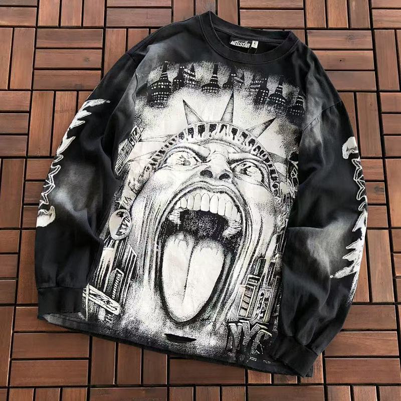 ~135 HELLSTAR LONG-SLEEVE 11110505 (Im 185CM 70KG Iwear Size L In The Photo), photo 1