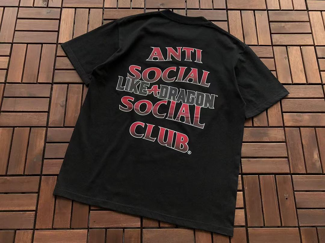 On Running ~85 ANTI SOCIAL CLUB T-SHIRT 55041702 (Im 180CM 68KG Iwear Size M In The Photo) - Image 14