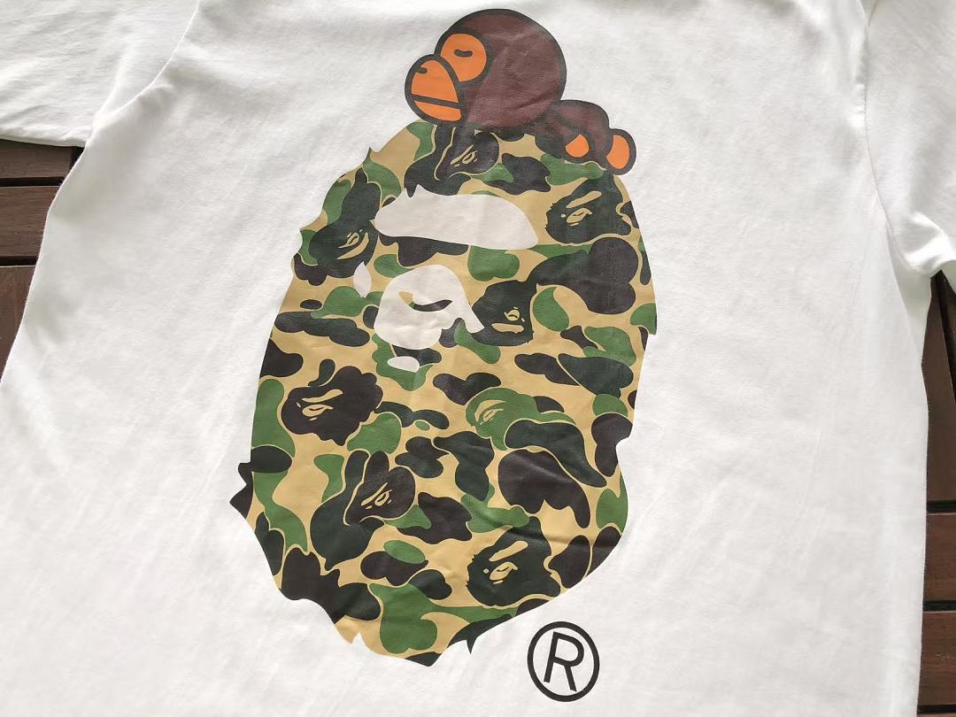 Other ~75 BAPE T-SHIRT 66072219 (Im 185CM 70KG Iwear Size S In The Photo) - Image 9