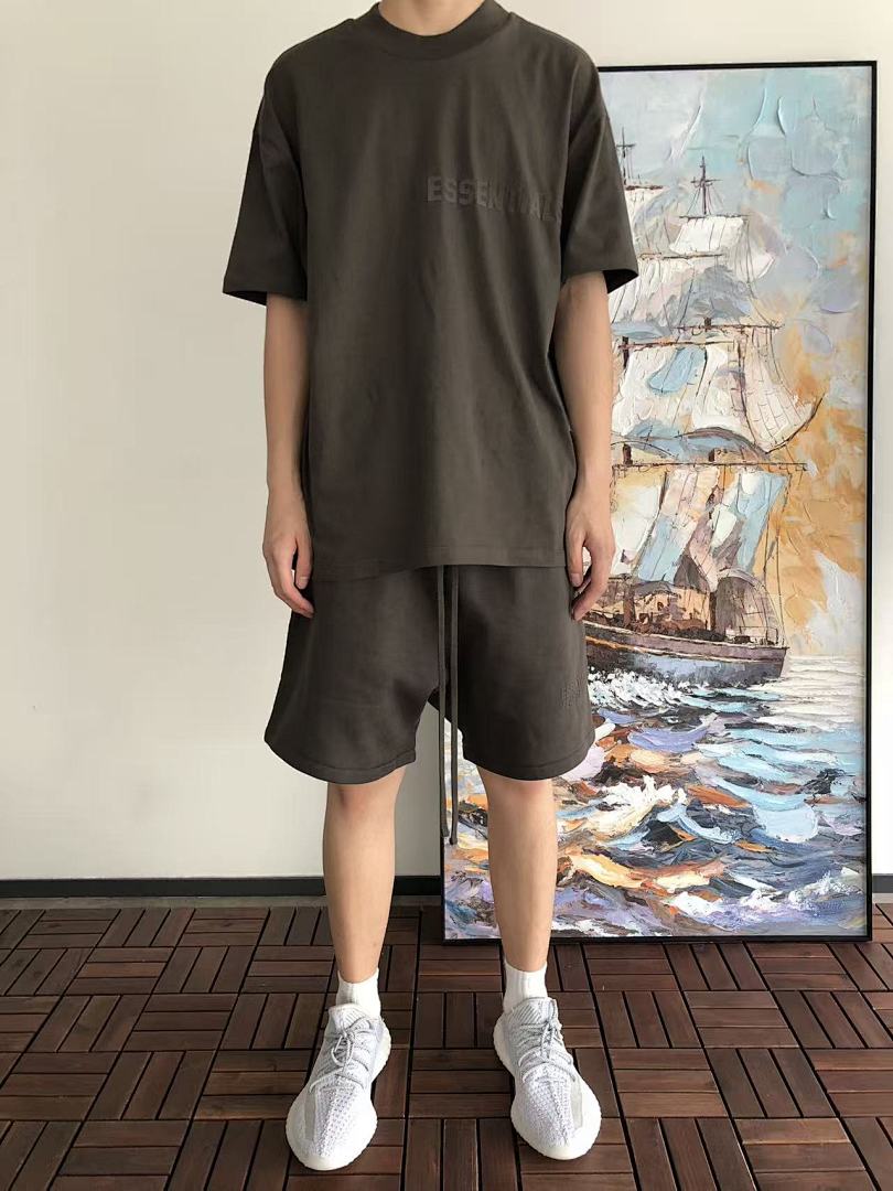 Other TOP109 PANTS119 FOG T-SHIRT SHORTS FLEECE 88032393 (Im 176CM 58KG Iwear Size S In The Photo) - Image 9