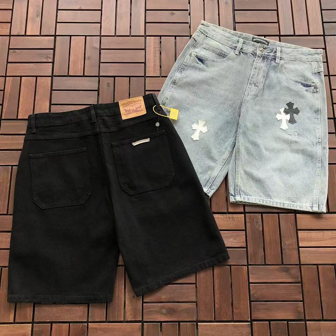 Chanel Chanel ~ 185 CH🔥OM🔥 HE🔥RTS SHORTS JEANS 55061145 (Im 185CM 80KG Iwear Size L In The Photo), photo 1