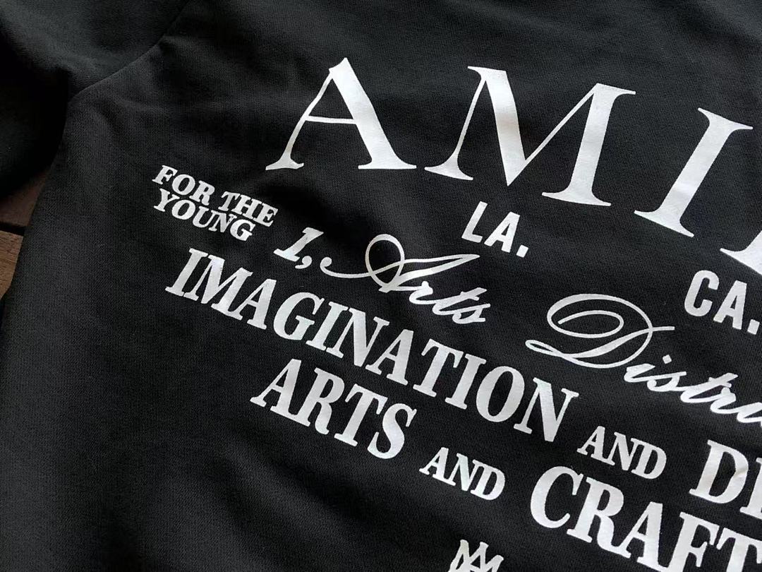AMIRI ~135 AMIRI HOODIE 33111719 (Im 180CM 68KG Iwear Size L In The Photo) - Image 16