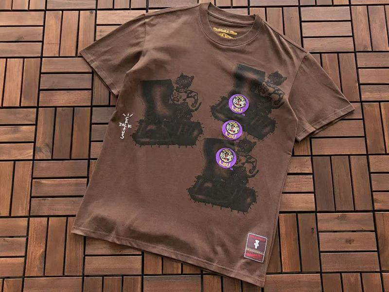 Other ~79 TRAVIS SCOTT T-SHIRT 33111425 (Im 185CM 80KG Iwear Size M In The Photo), photo 1