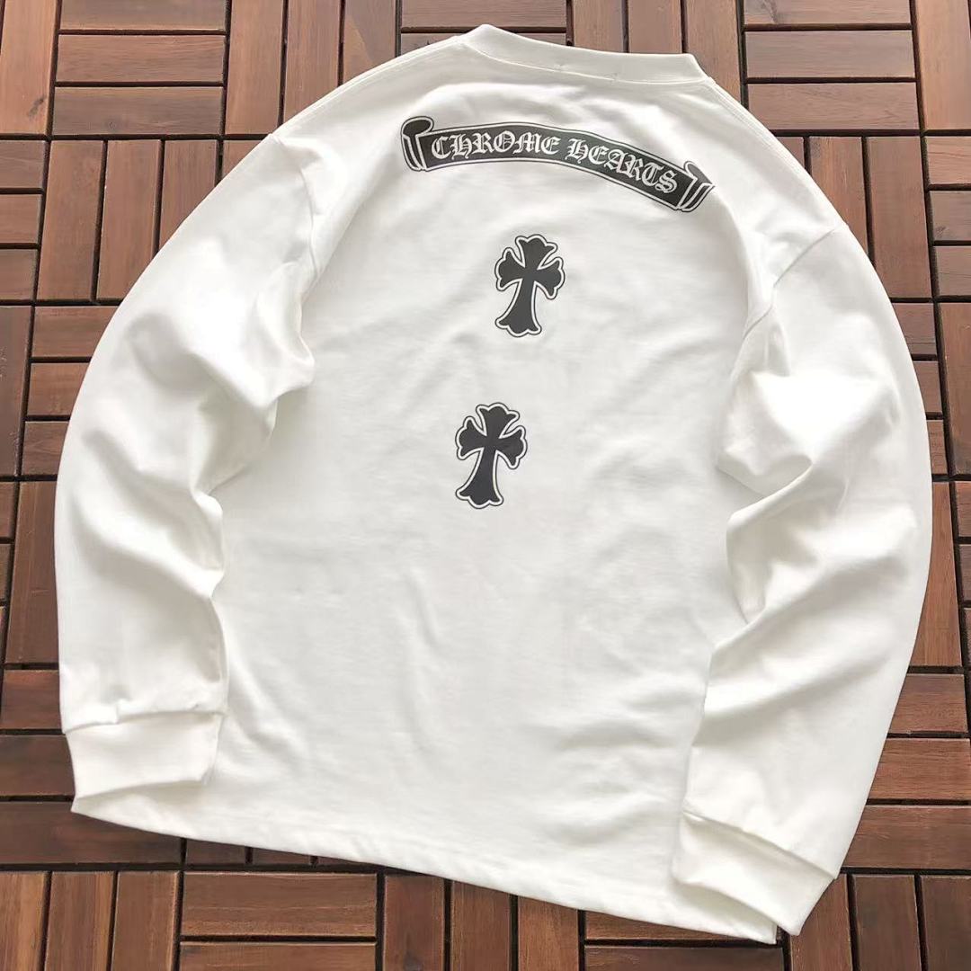 Chanel Chanel ~109 CH🔥OM🔥 HE🔥RTS LONG-SLEEVE 33122854 (Im 180CM 68KG Iwear Size M In The Photo), photo 1