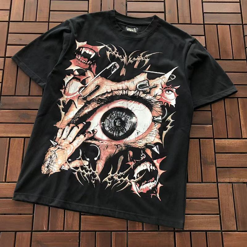 ~79 HELLSTAR T-SHIRT 33120422 (Im 180CM 68KG Iwear Size XL In The Photo), photo 1