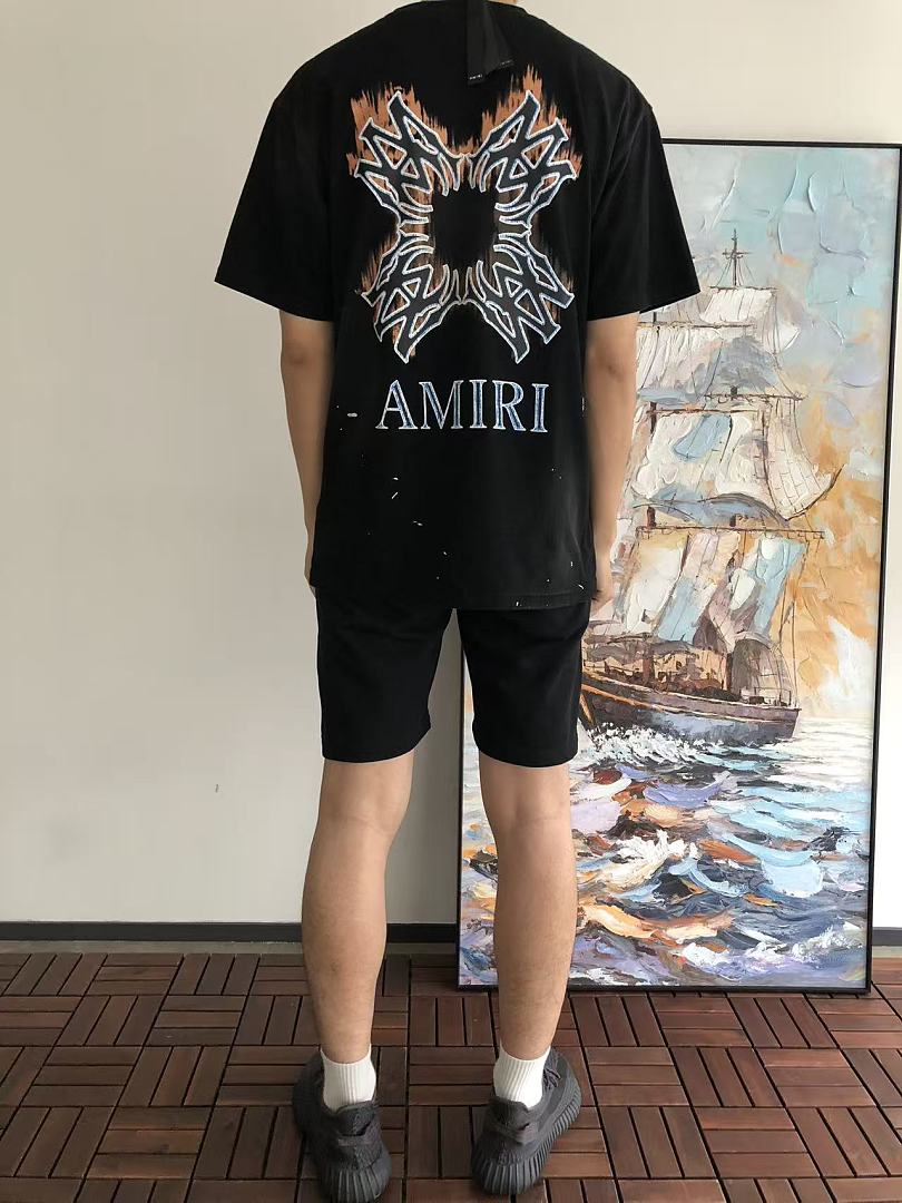 AMIRI ~115 AMIRI T-SHIRT 66041707 (Im 185CM 70KG Iwear Size M In The Photo) - Image 4