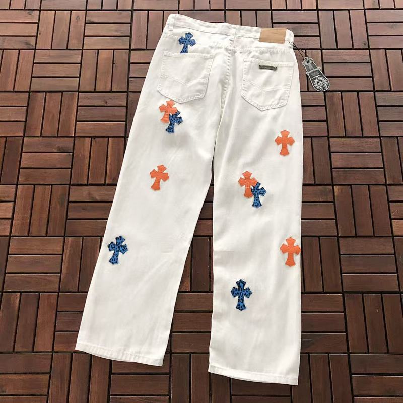 Chanel ~139 CH🔥OM🔥 HE🔥RTS JEANS 77040309 (Im 176CM 58KG Iwear Size L In The Photo), photo 1