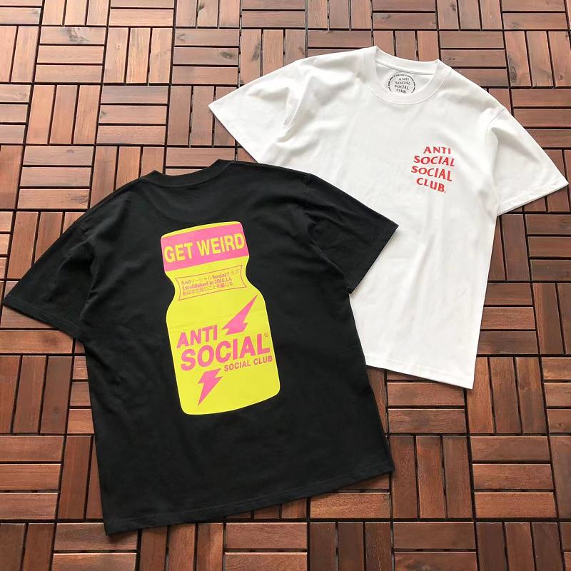 On Running On Running ~85 ANTI SOCIAL CLUB T-SHIRT 55041534 (Im 180CM 68KG Iwear Size M In The Photo), photo 1