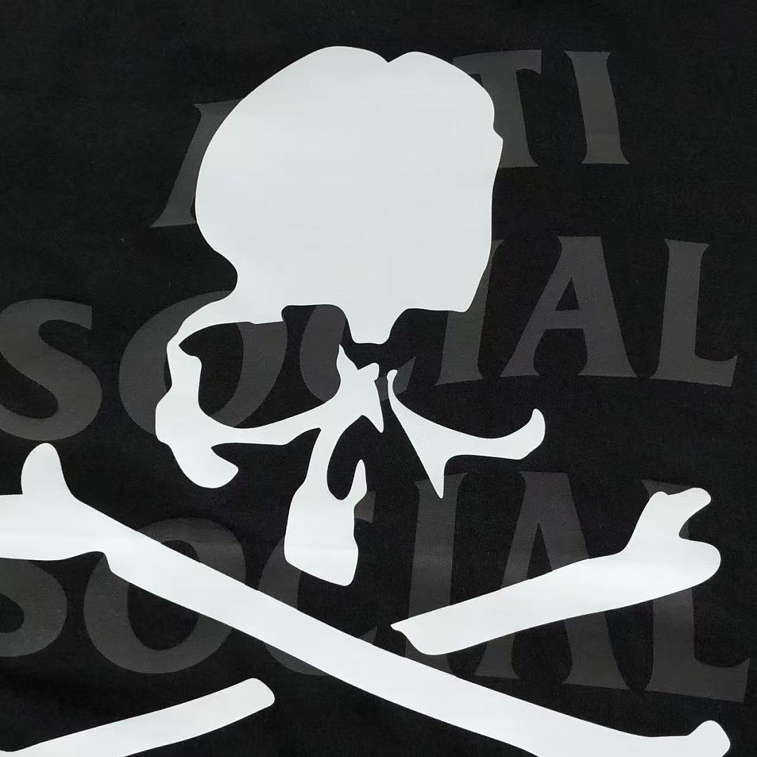 On Running ~85 ANTI SOCIAL CLUB & MASTERMIND T-SHIRT 55041292 (Im 185CM 70KG Iwear Size M In The Photo) - Image 17