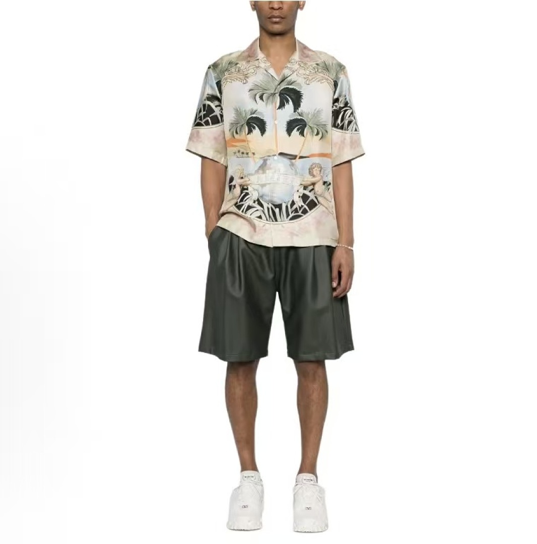 AMIRI TOP~ 99 PANTS ~99 AMIRI T-SHIRT SHIRT SHORTS 77061800 (Im 185CM 70KG Iwear Size L In The Photo) - Image 4