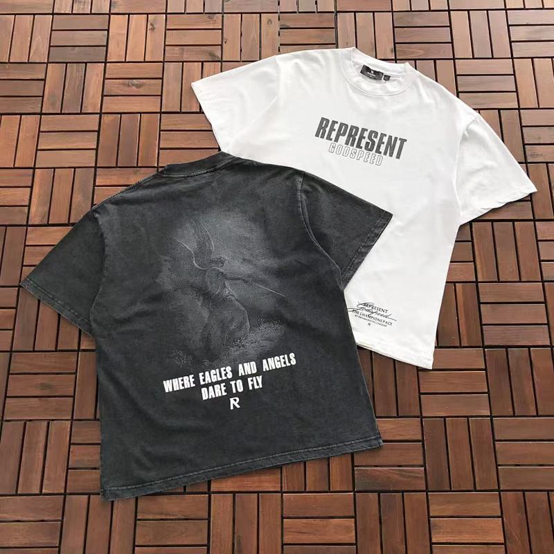 Other ~115 REPRESENT T-SHIRT 66030494 (Im 176CM 58KG Iwear Size M In The Photo), photo 1