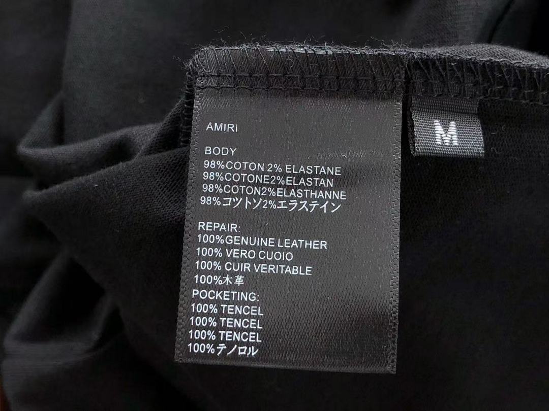 AMIRI ~79 AMIRI T-SHIRT 33121667 (Im 180CM 68KG Iwear Size M In The Photo) - Image 24