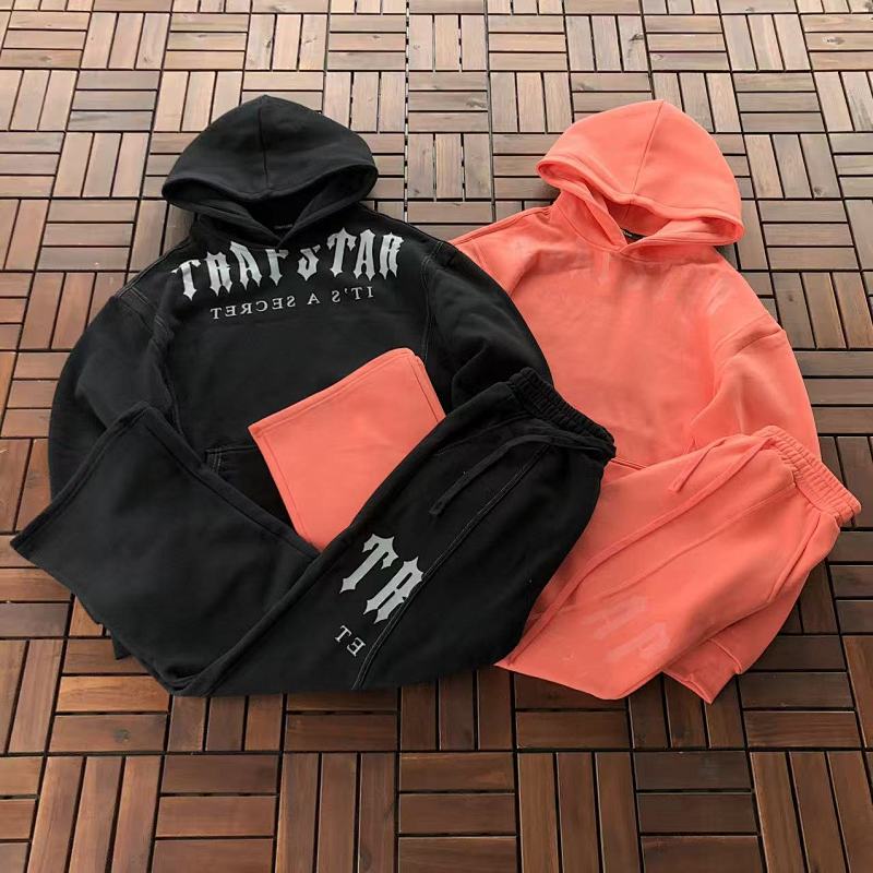 Other TOP~125 PANTS~125 TRAPSTAR HOODIE TROUSERS FLEECE 33111306Im 185CM 80KG Iwear Size S In The Photo, photo 1