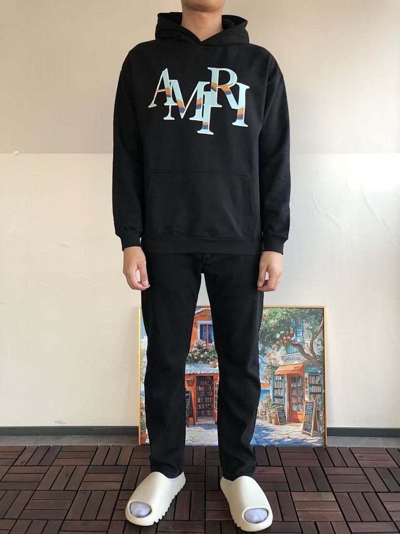 AMIRI ~135 AMIRI HOODIE 33111736 (Im 185CM 80KG Iwear Size M In The Photo) - Image 3