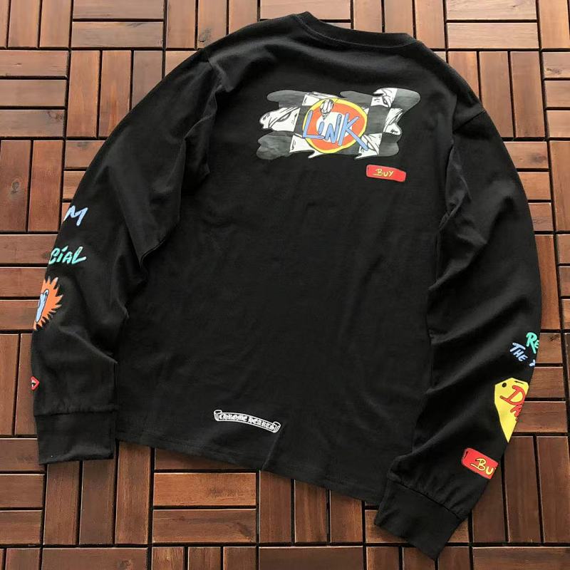 Chanel Chanel ~99 CH🔥OM🔥 HE🔥RTS LONG-SLEEVE 33111916 (Im 180CM 68KG Iwear Size M In The Photo), photo 1