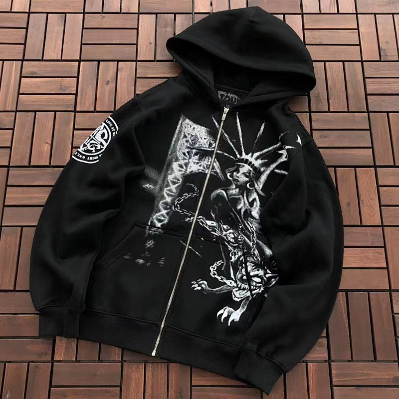 Other ~135 TRAVIS SCOTT HOODIE FLEECE 77010439 (Im 185CM 80KG Iwear Size M In The Photo), photo 1