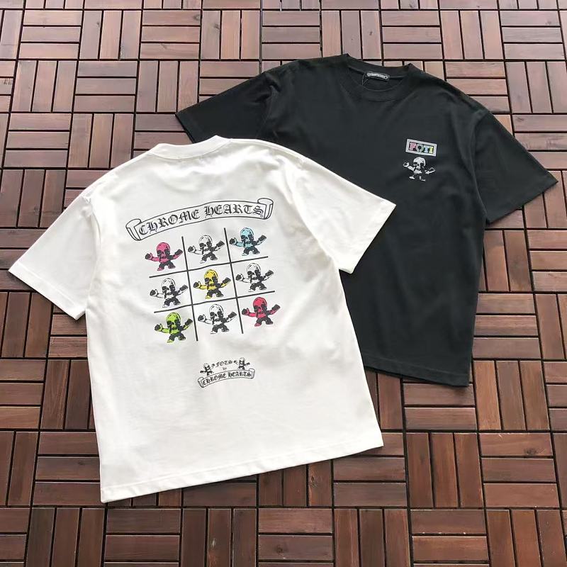Chanel Chanel ~109 CH🔥OM🔥 HE🔥RTS T-SHIRT 77050724 (Im 185CM 80KG Iwear Size M In The Photo), photo 1
